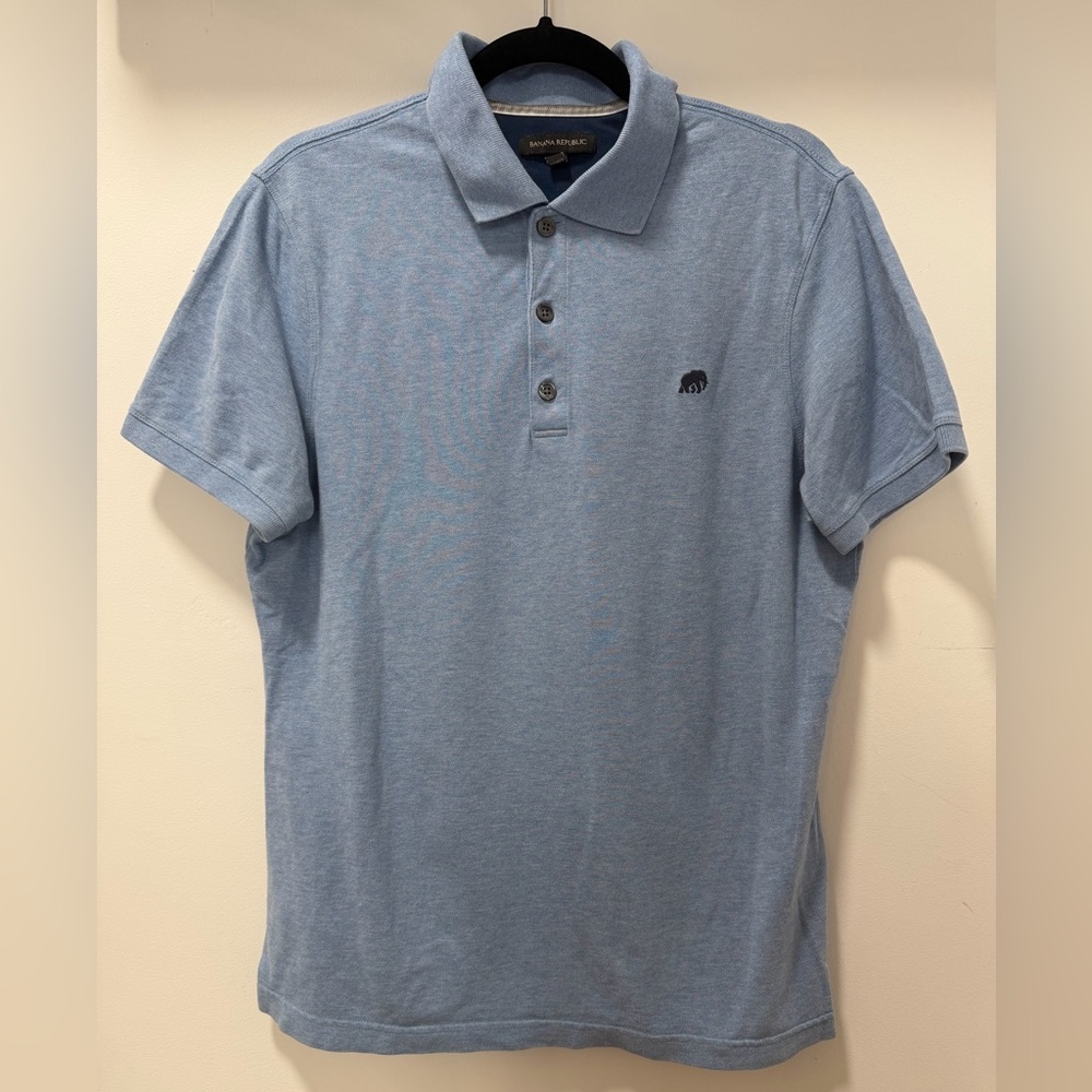 Banana Republic Light Blue Polo